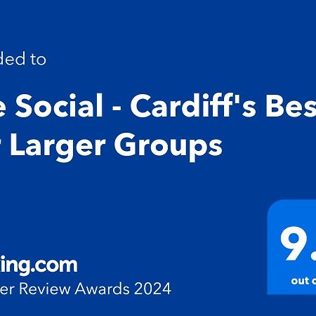 The Social - Cardiff'S Best For Larger Groups Εξωτερικό φωτογραφία